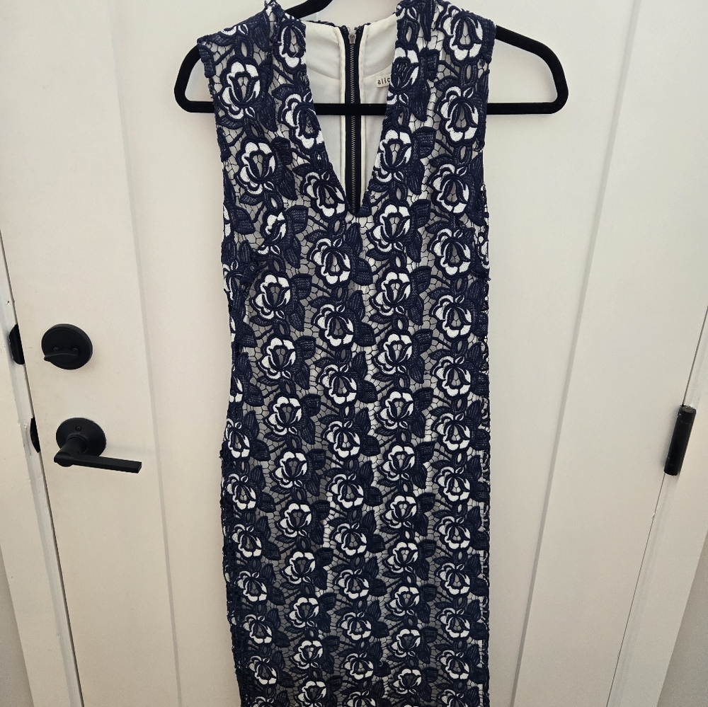 Alice and Olivia Cocktail Dress.  Like New. Size 4